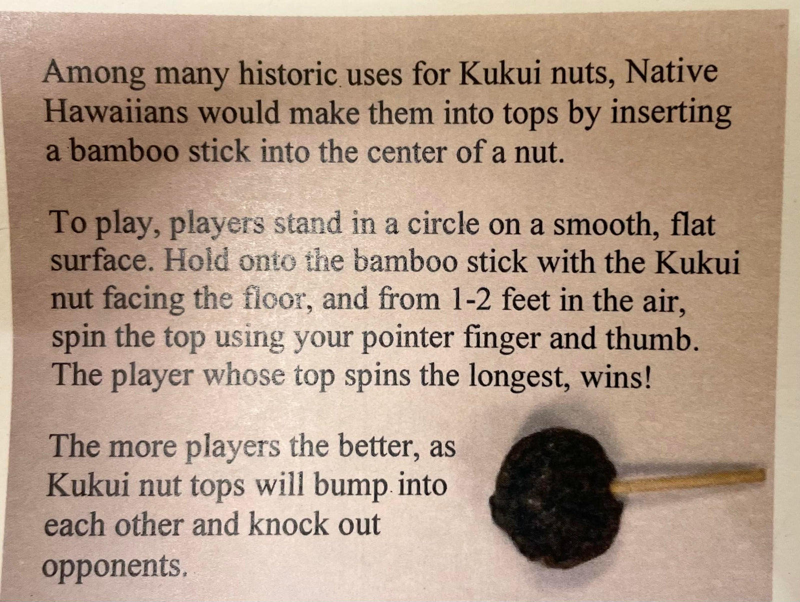 Kukui Nut Top
