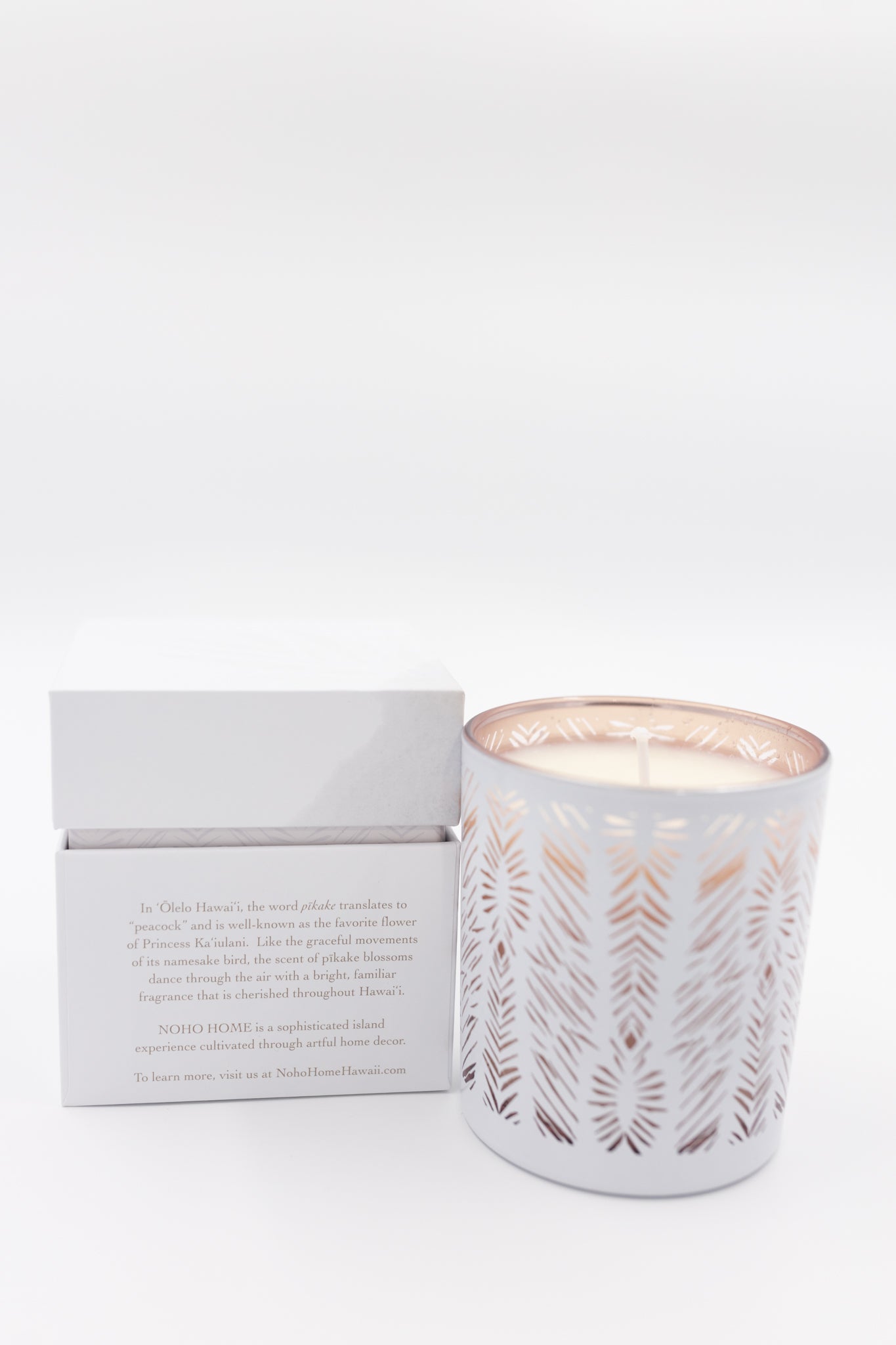 Soy Wax Candle - Pikake Scent