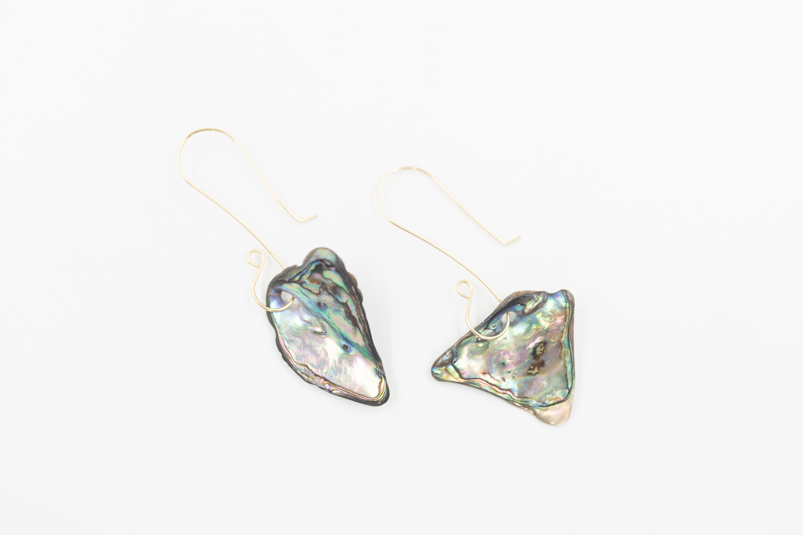 Paua Drop Earrings - Style #E14