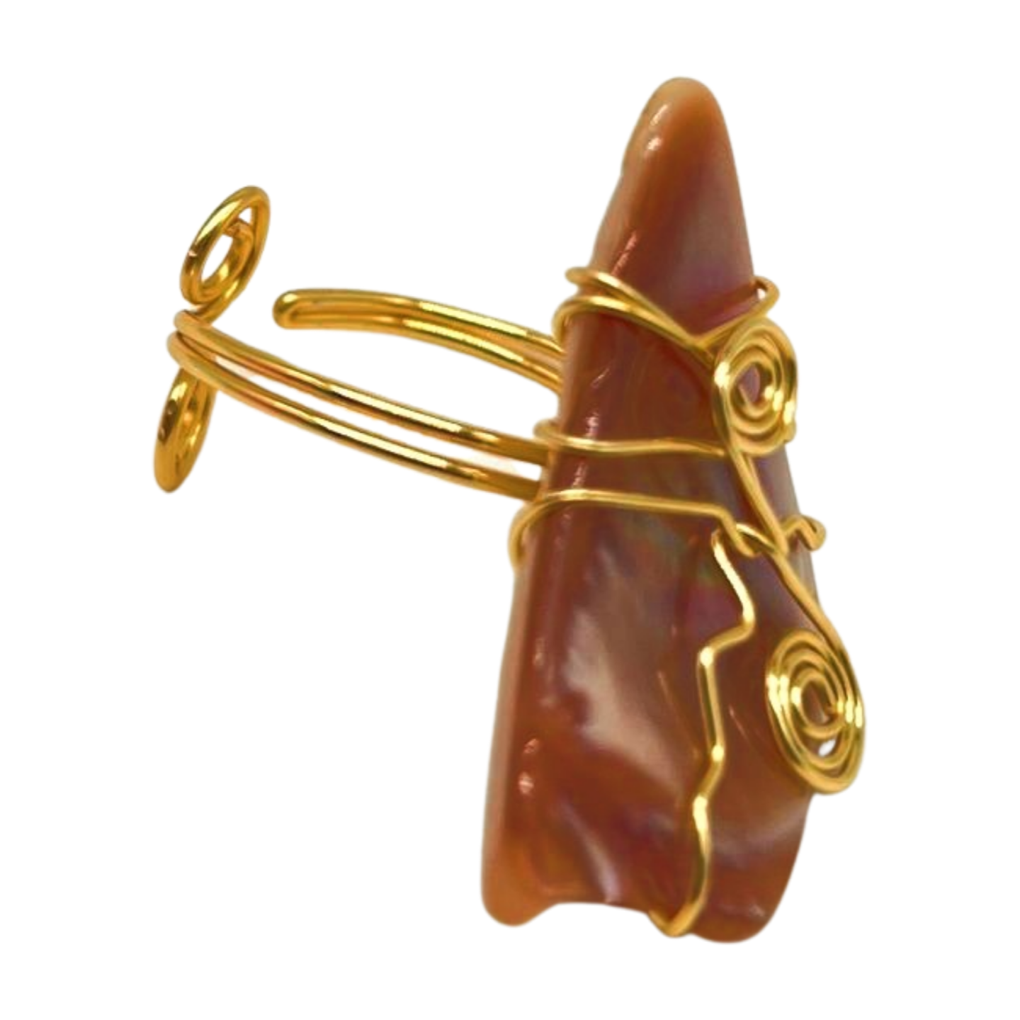 Pink Paua Ring - Style #4