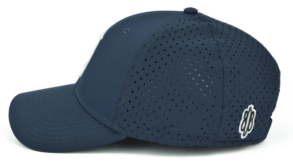 Pop-Up Mākeke - 808 Clothing - Hawaiian Hook Running Hat - Left Side View