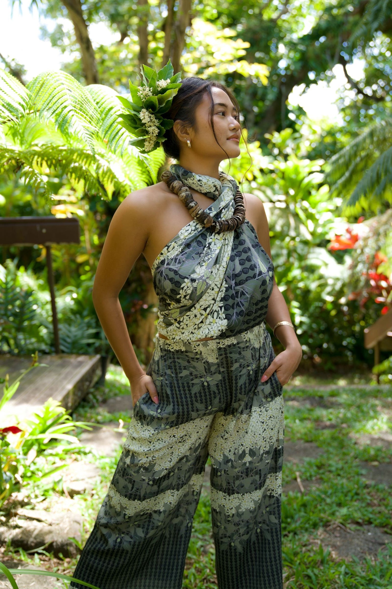 Pop-Up Mākeke - David Shepard Hawaii - Kukui Legacy Pareo/Sarong - Top Use
