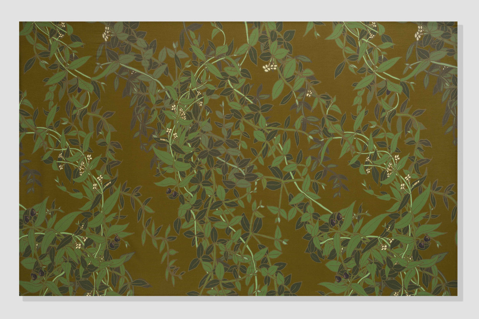 Pop-Up Mākeke - David Shepard Hawaii - Maile Green Pareo/Sarong - Front View