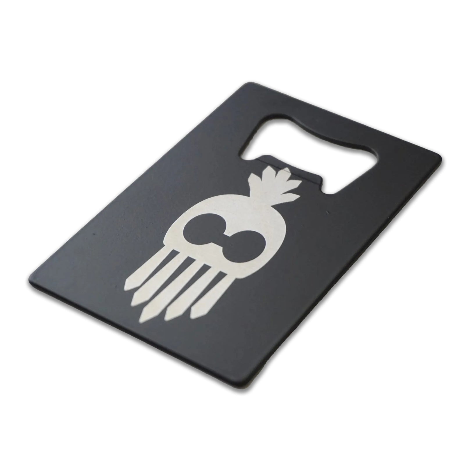 Pop-Up Mākeke - Hi Darling Shop - Stainless Steel Bottle Opener - Ikaika Helmet - Front View