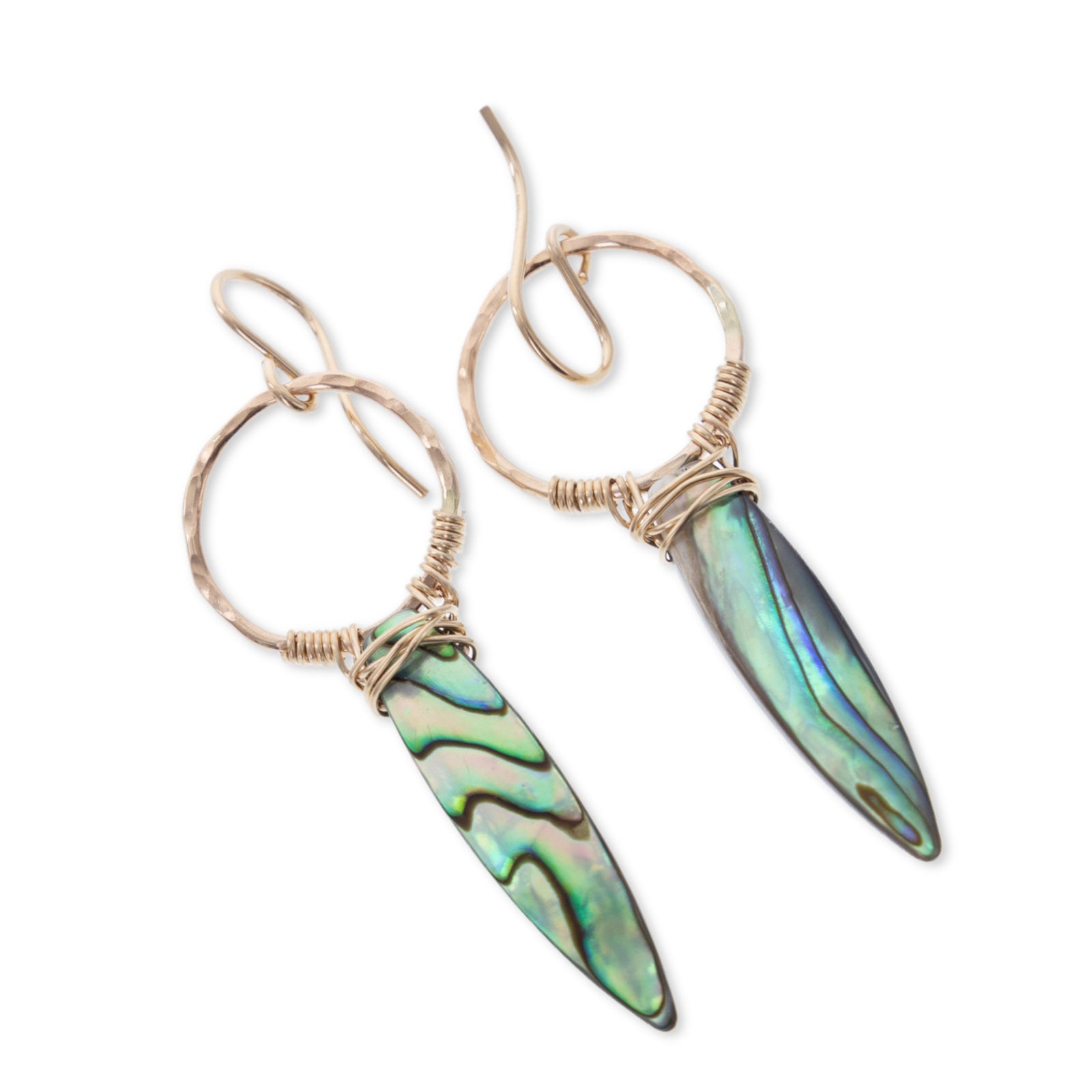 Pop-Up Mākeke - 21 Degrees North Designs - Pāhoa Hoop Earrings