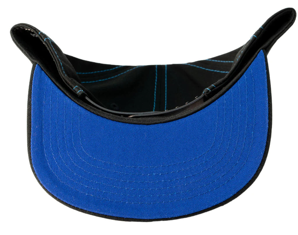 Pop-Up Mākeke - 808 Clothing - Aloha 3D Wave Flat Bill Hat - Under