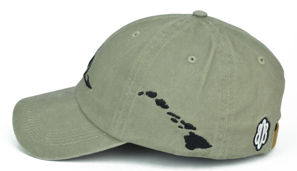Pop-Up Mākeke - 808 Clothing - Shark Dad Hat - Left Side View