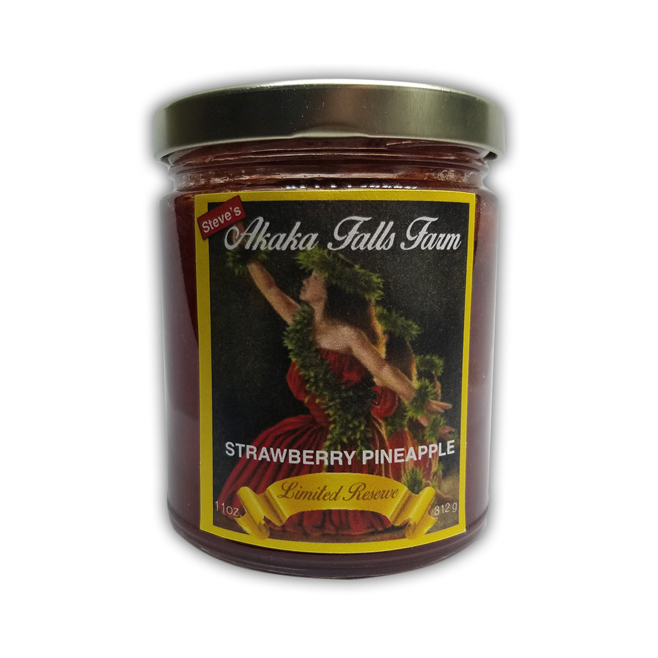 Pop-Up Mākeke - Akaka Falls Farm - Strawberry Pineapple Preserve