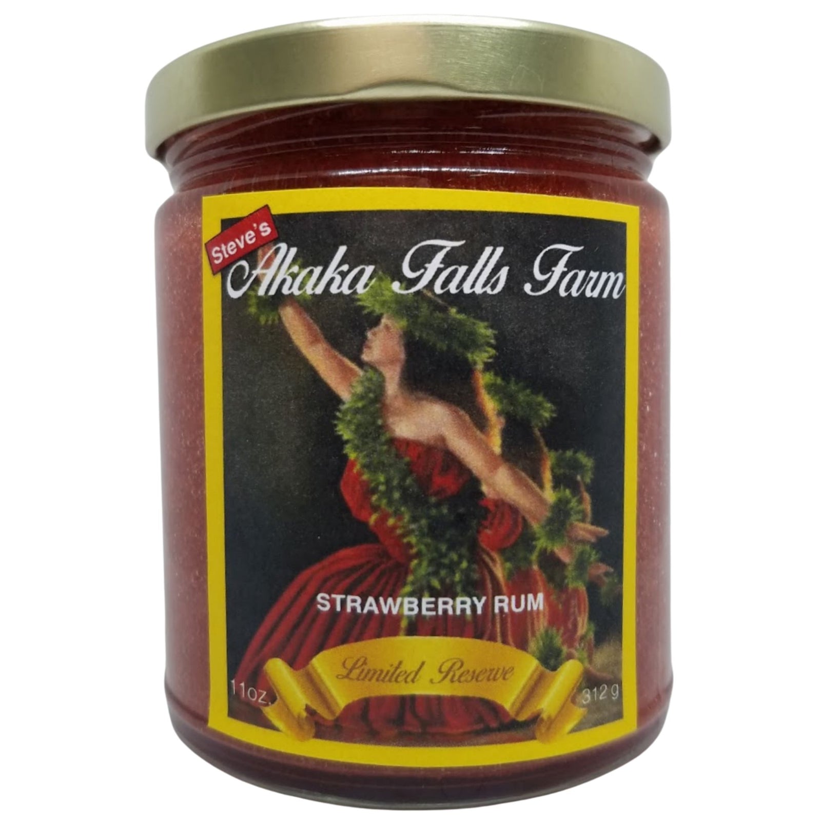 Pop-Up Mākeke - Akaka Falls Farm - Strawberry Rum Preserve