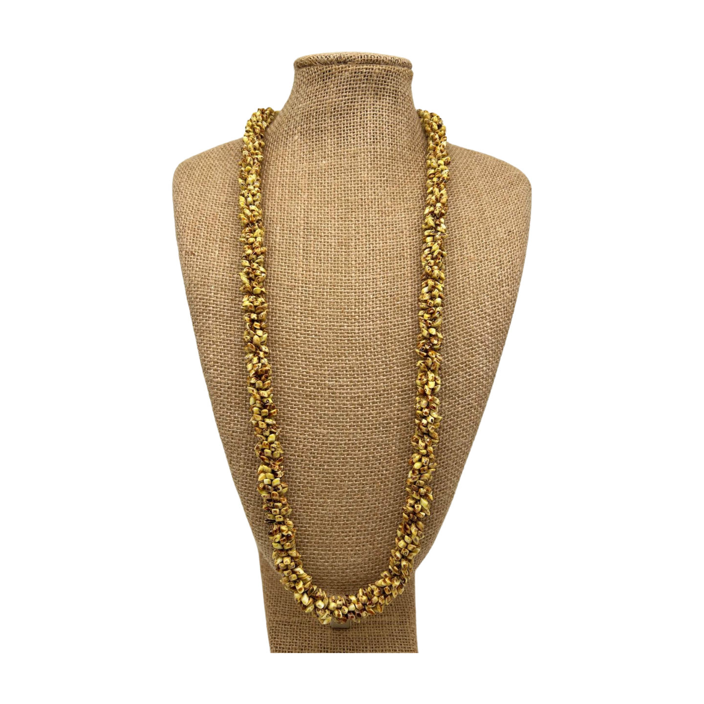 Picasso Yellow Dragon Scales Necklace - 33-34"