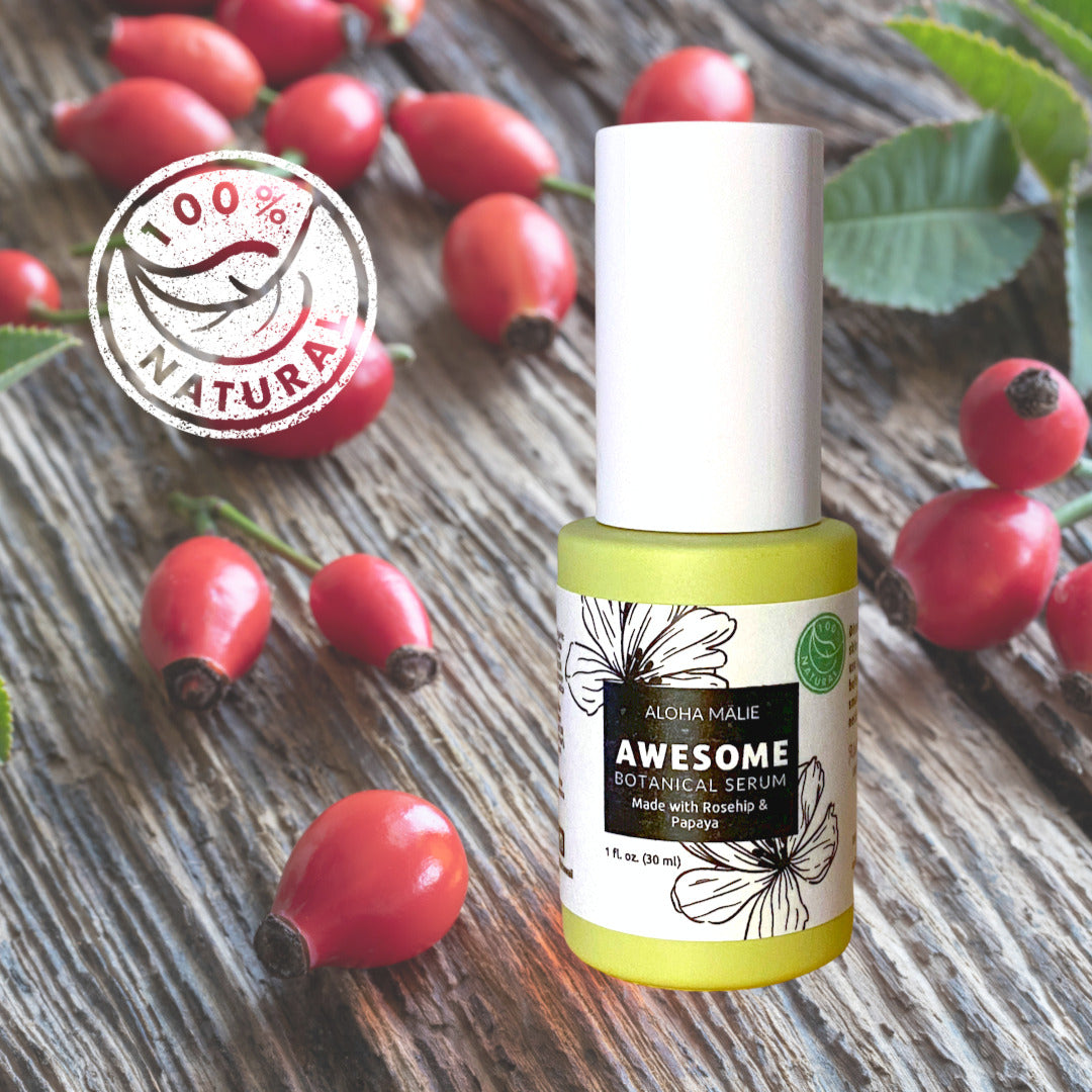 Pop-Up Mākeke- Aloha Malie - Awesome Botanical Serum with Rosehip Papaya