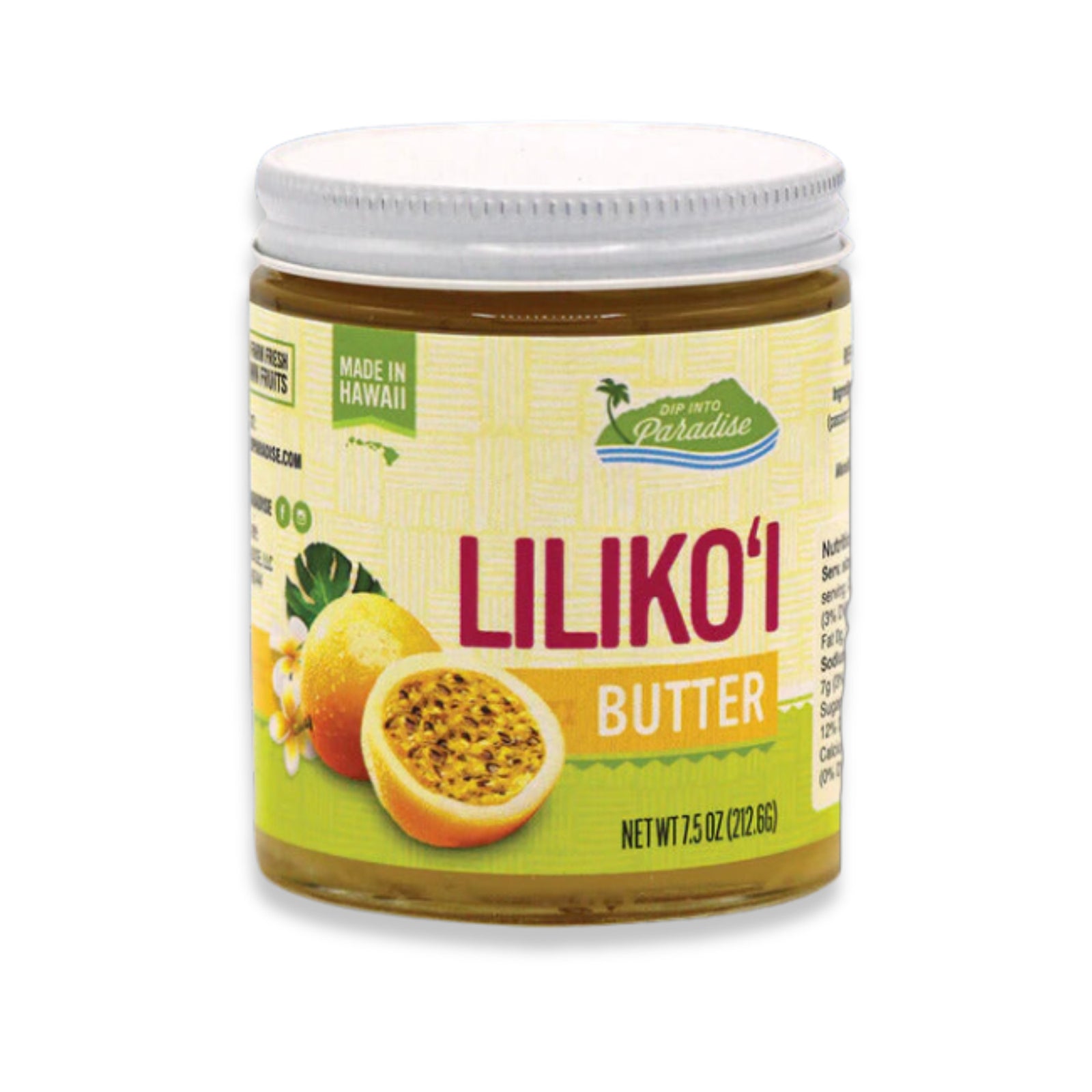 Pop-Up Mākeke - Dip Into Paradise - Lilikoʻi (Passionfruit) Butter - Front View