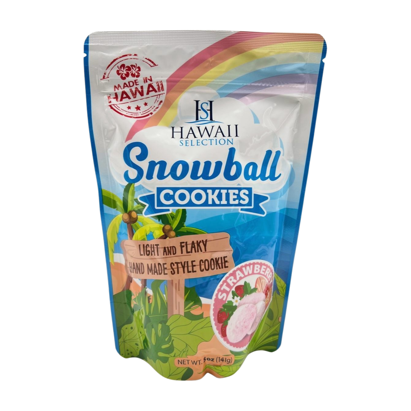 Snowball Cookies - Strawberry