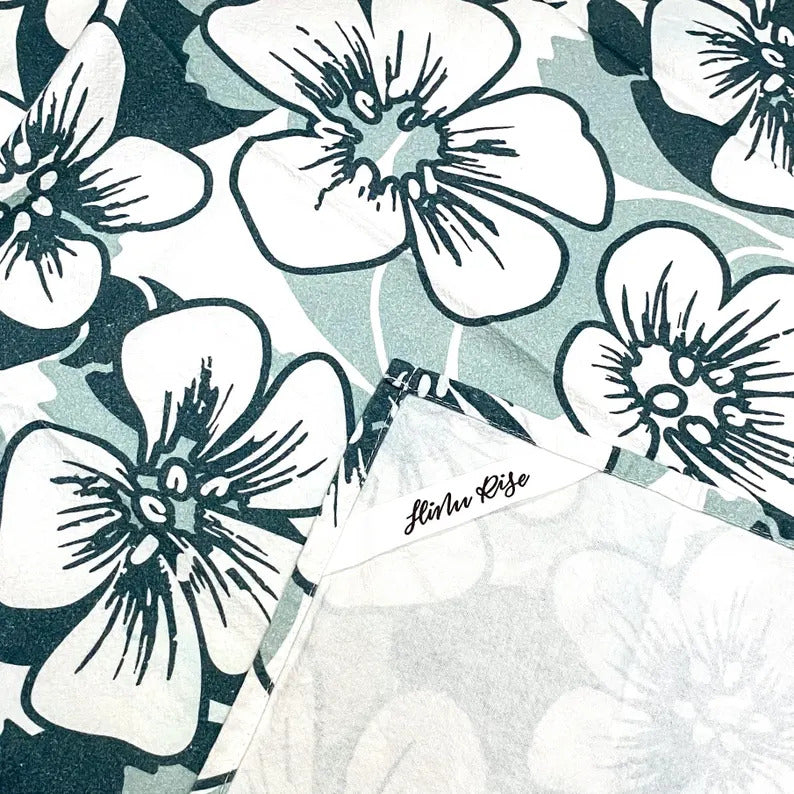 Multipurpose Tea Towel - Nohoanu Flower