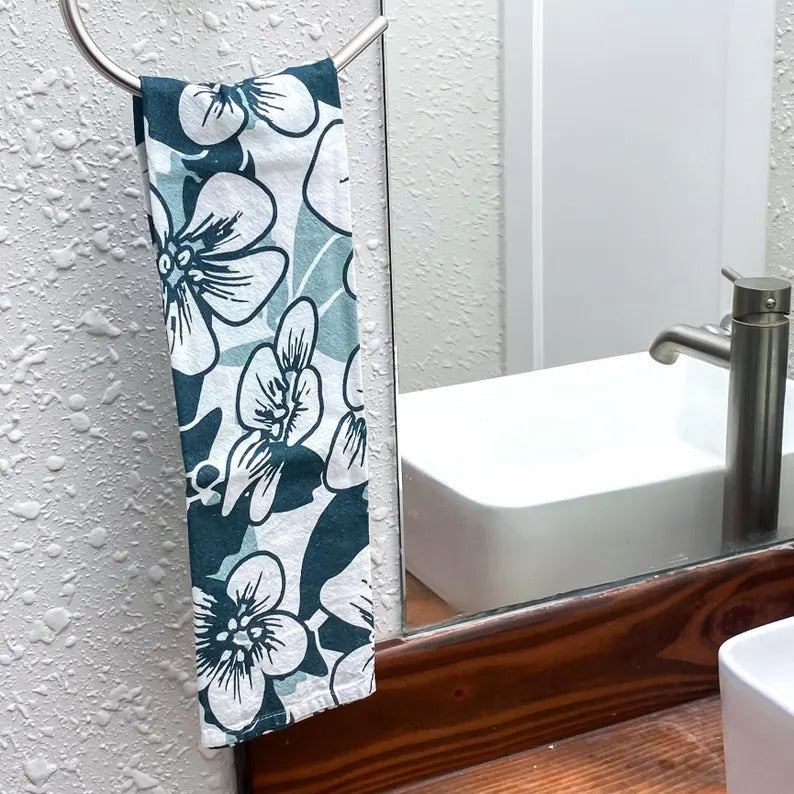 Multipurpose Tea Towel - Nohoanu Flower