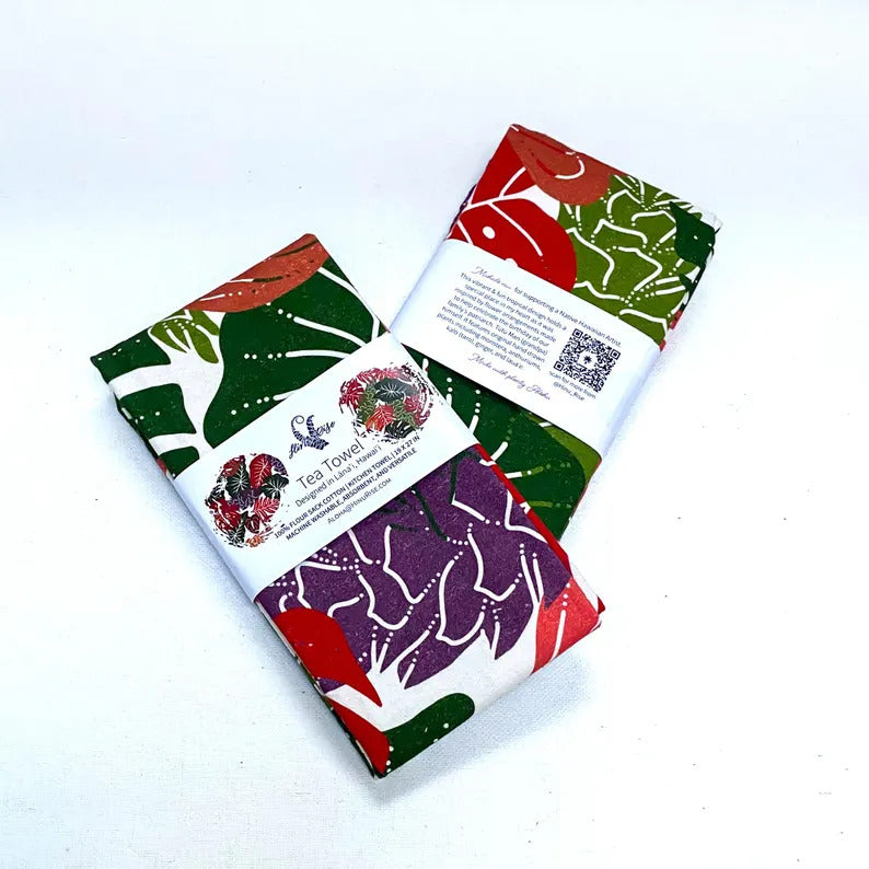 Multipurpose Tea Towel - Tropical Plants