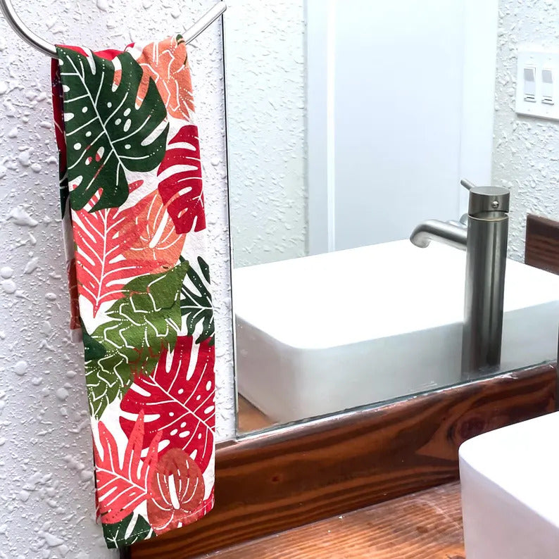 Multipurpose Tea Towel - Tropical Plants