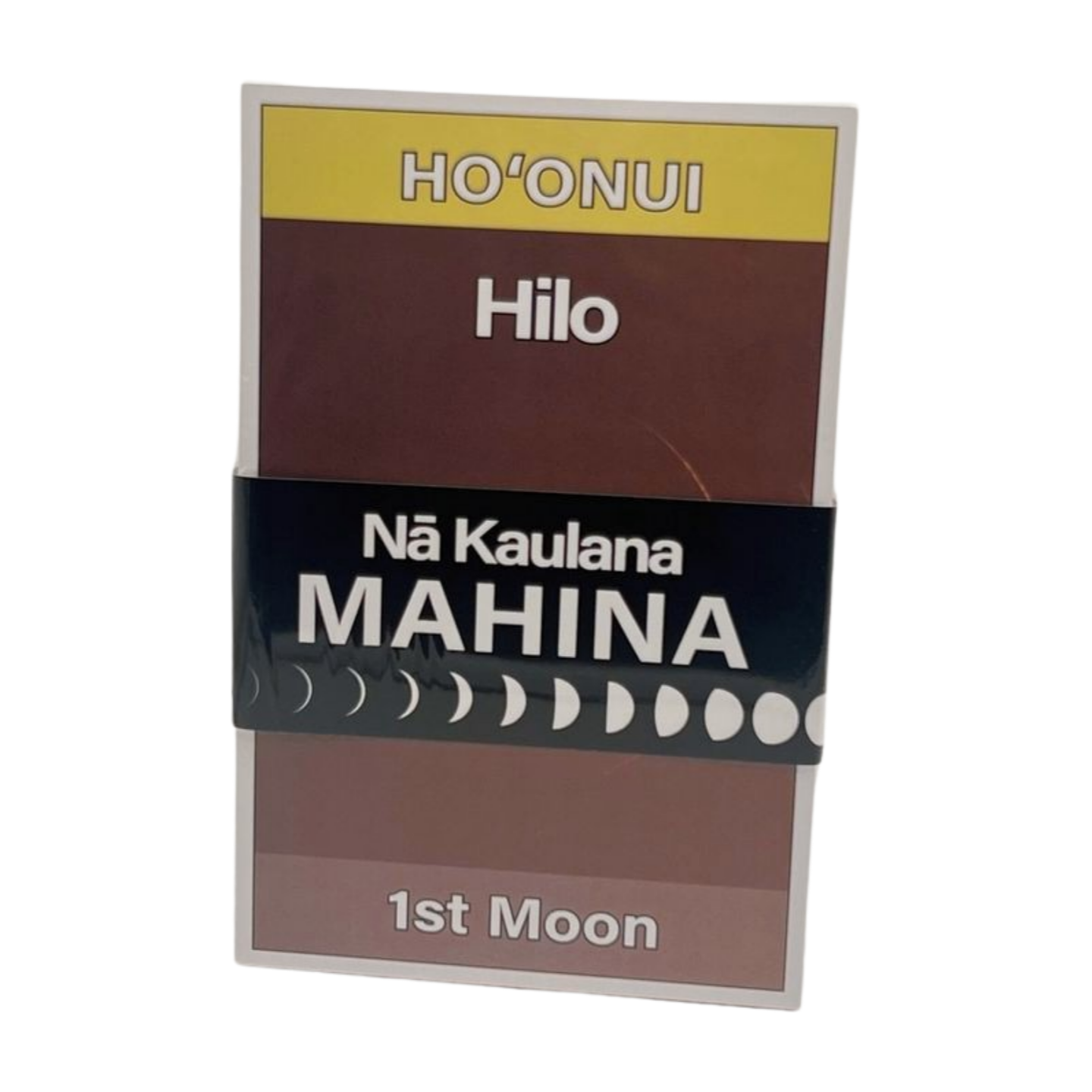 Pop-Up Mākeke - Ho Mai Ka Pono Foundation - Nā Kaulana Mahina Cards - Large - Front View