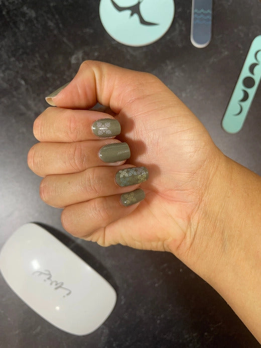Gel Nail Strips - Kinolau x Iwi Nails: Kuiki ʻUlu