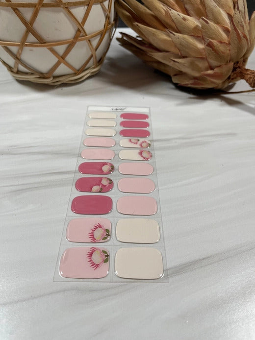 Gel Nail Strips - Mokulehua x Iwi Nails: King Protea