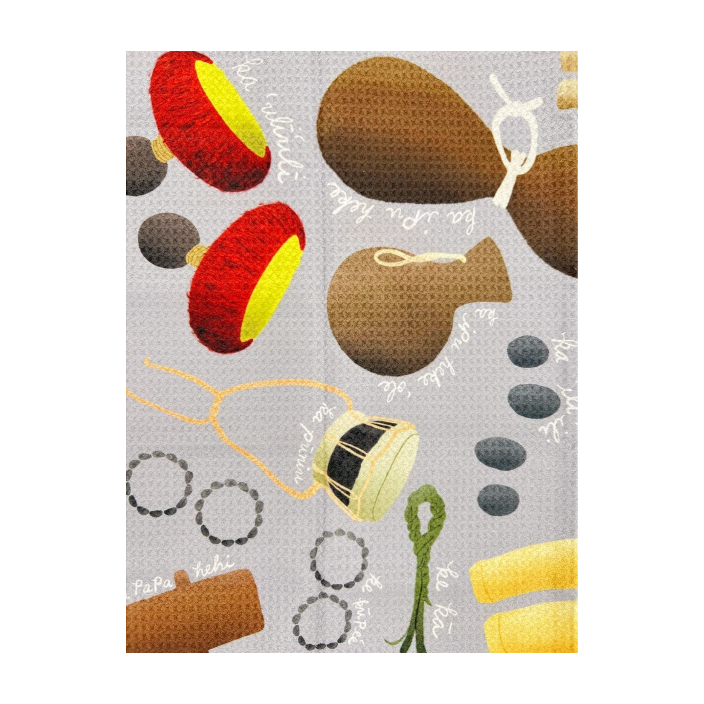 Hula Dish Towel - Gray