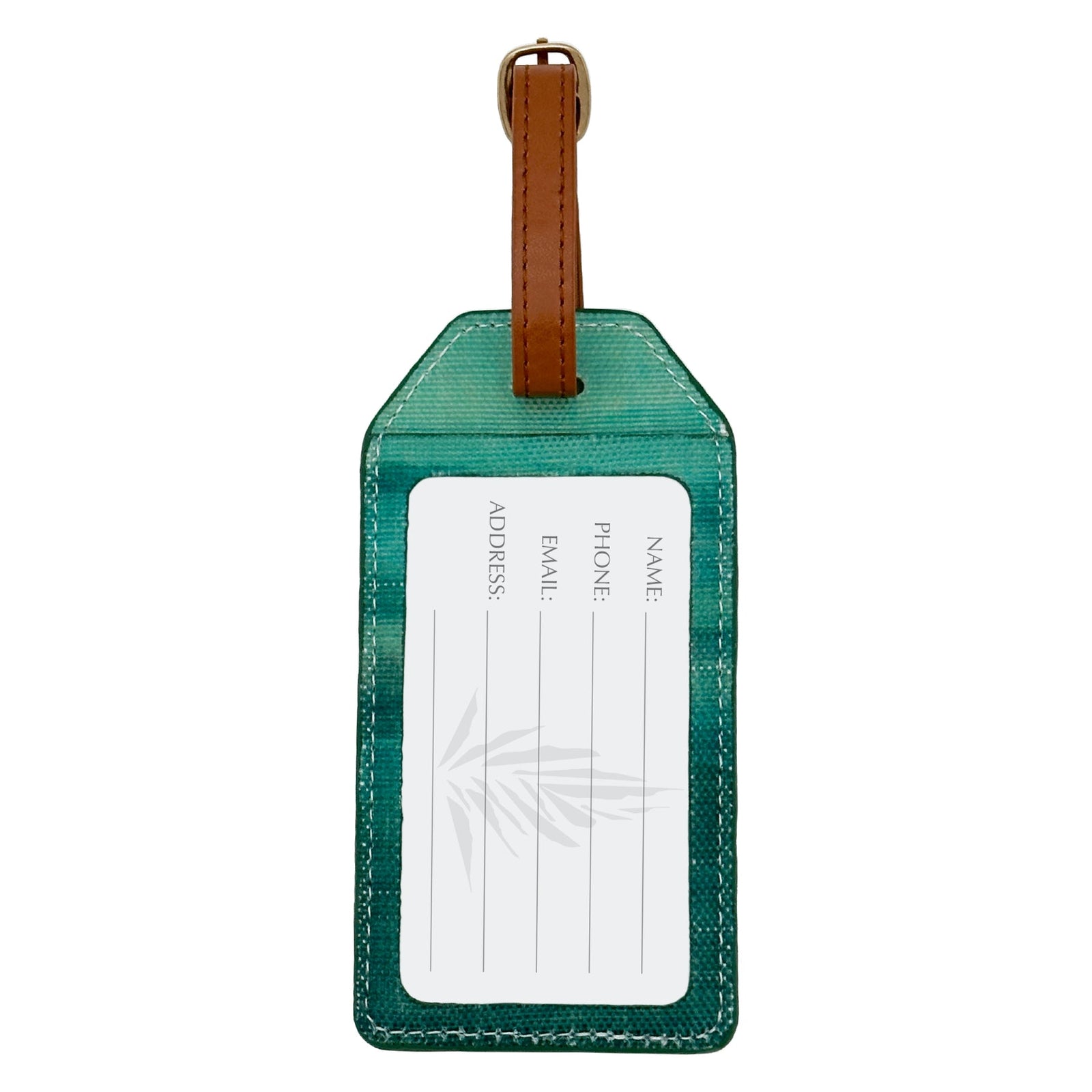 Pop-Up Mākeke - Noho Home - Kilo Hōkū - Luggage Tag - Back View