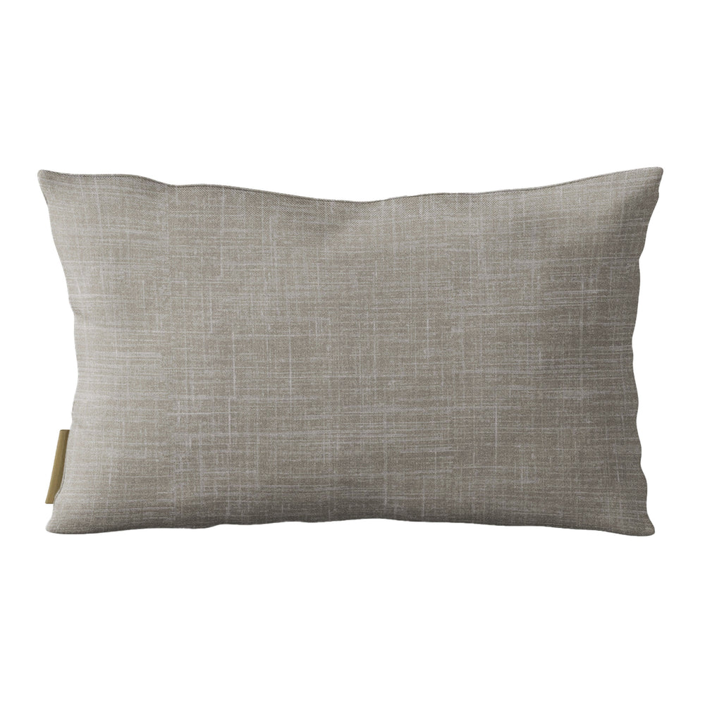 Pop-Up Mākeke - Noho Home - ʻĀhinahina Lumbar Pillowcase - Back View