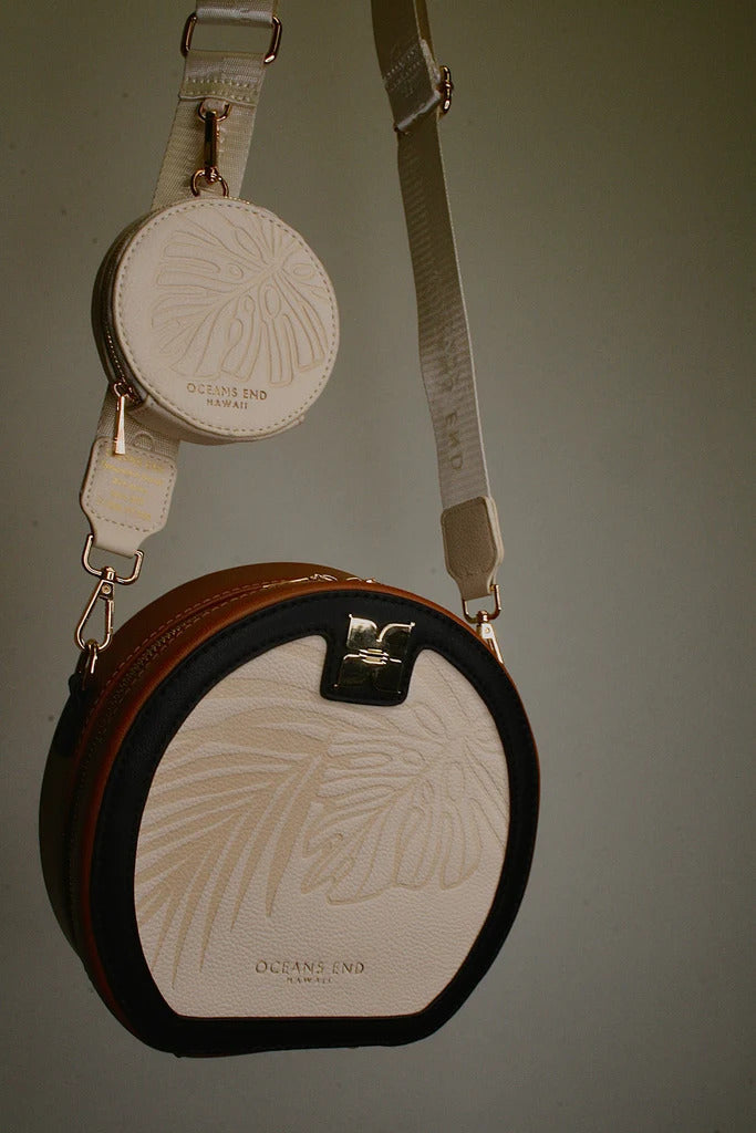 Pop-Up Mākeke - Oceans End Hawaii - Dani Crossbody Bag - Tri-Color