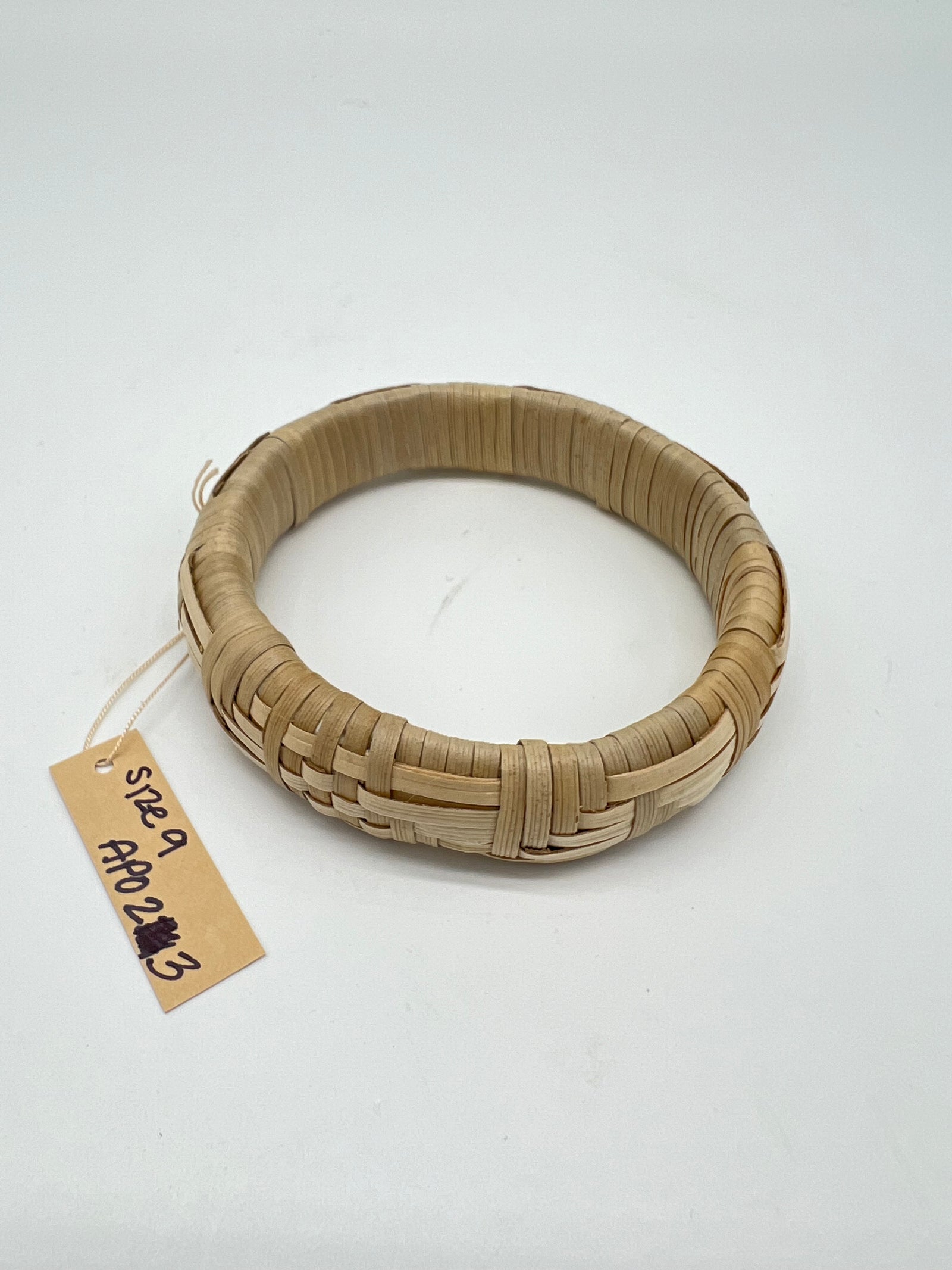 Apolima Lauhala Barrel Bracelet - Style #23