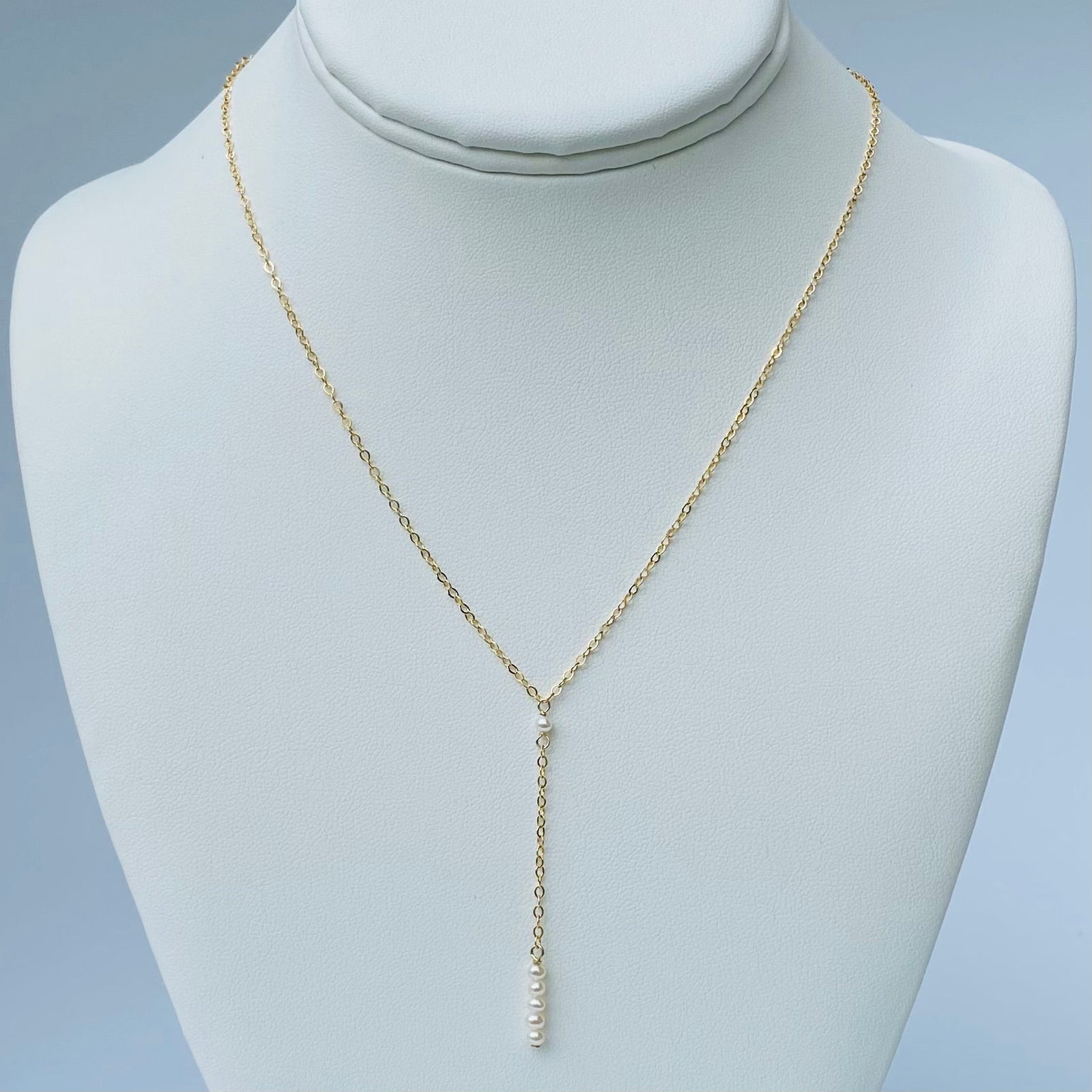 Pop-Up Mākeke - Stacey Lee Designs - Sweet Pea Necklace in 14K Gold Fill