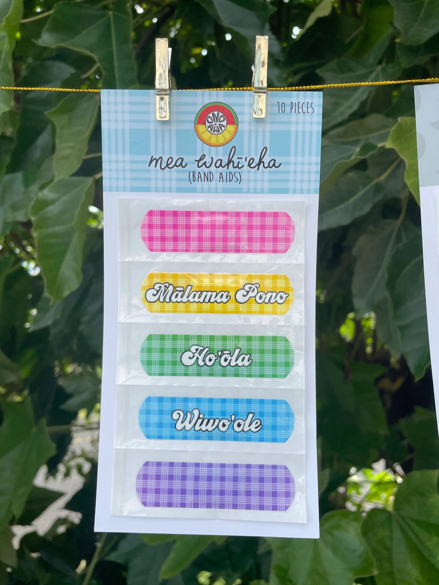 Pop-Up Mākeke - 'Ono + Awai Keiki Club - Waterproof Band Aids (Mea Wahīʻeha) - Palaka