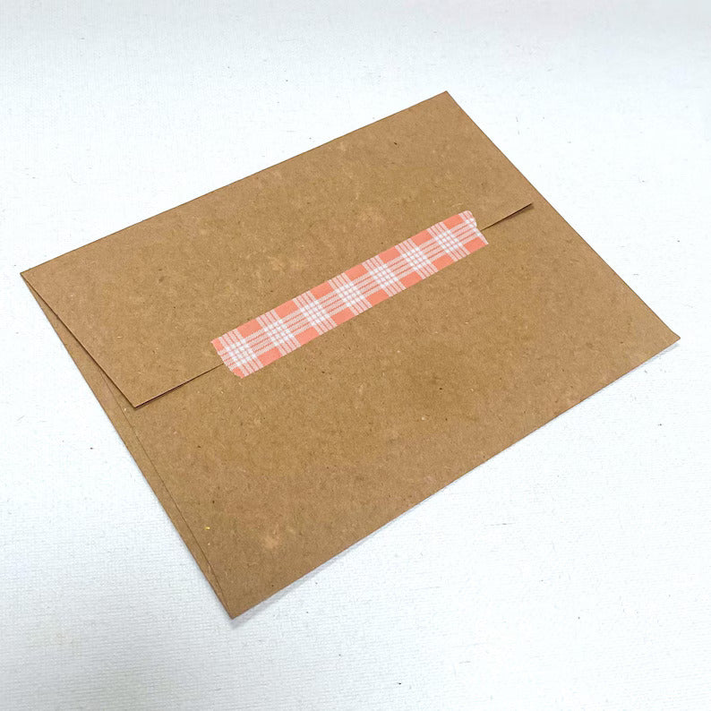 Palaka Washi Tape - Peach Orange