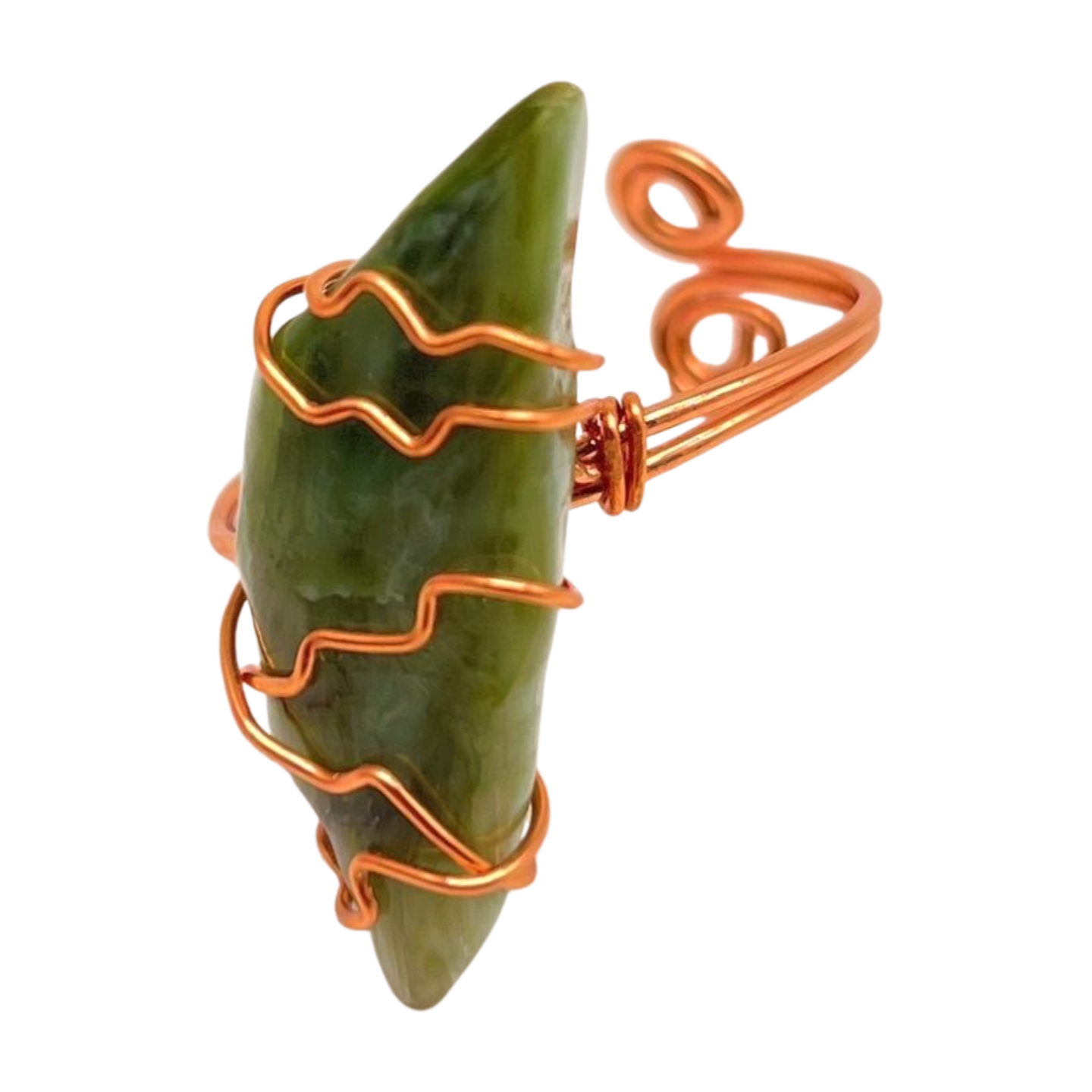 Pounamu Ring - Style #10