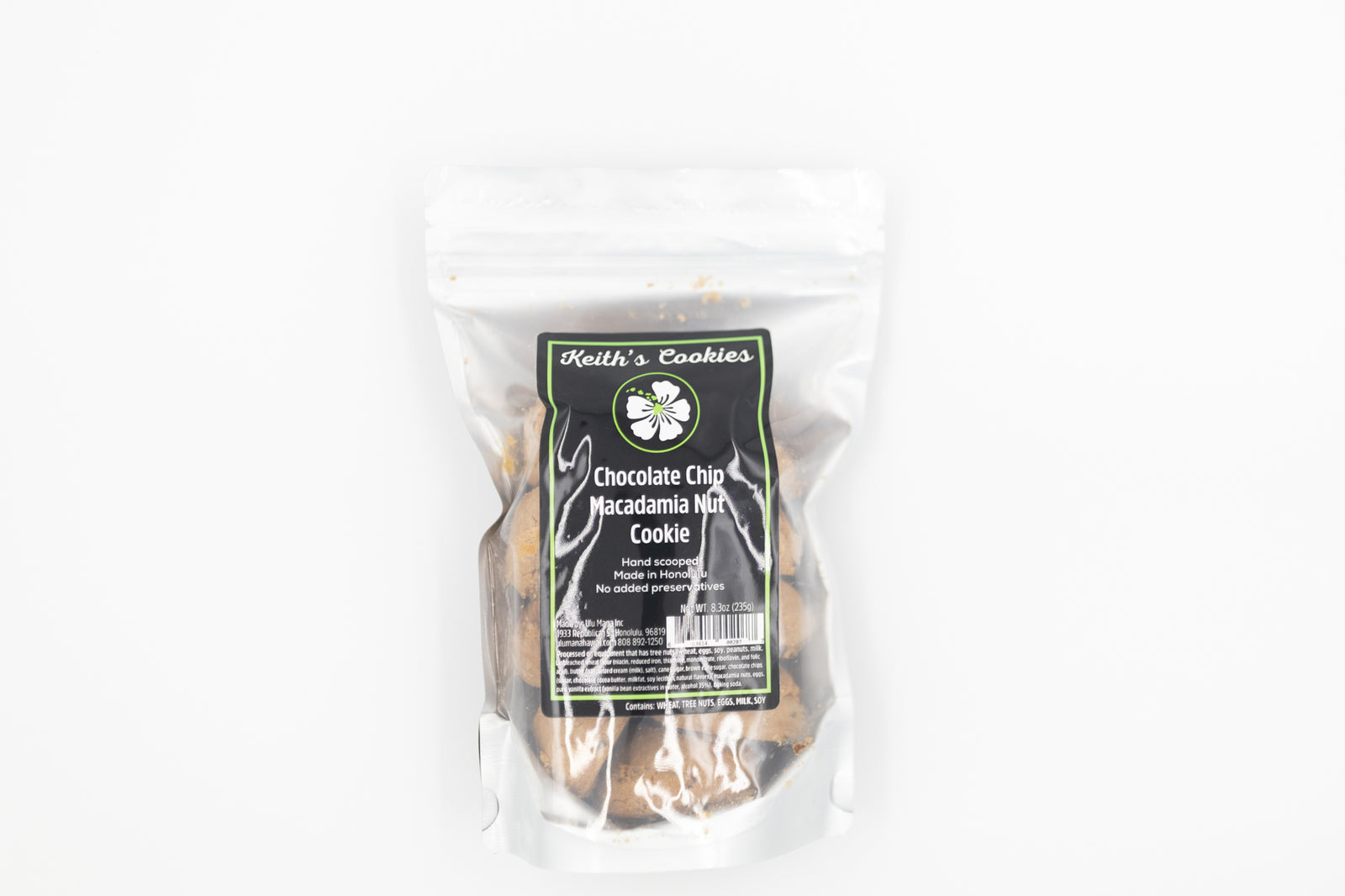Keith's Cookies - Chocolate Chip Macadamia Nut Cookies