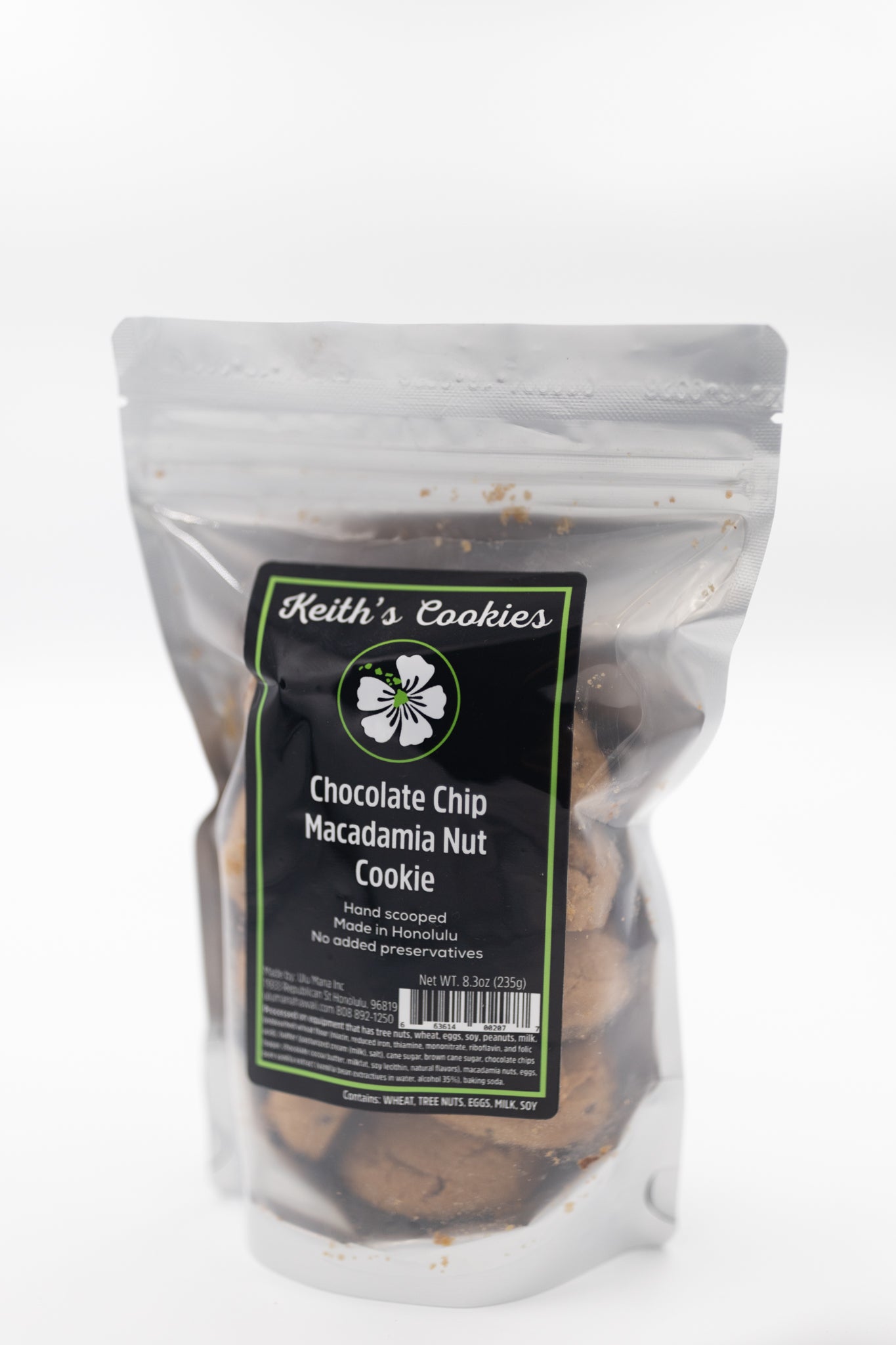 Keith's Cookies - Chocolate Chip Macadamia Nut Cookies