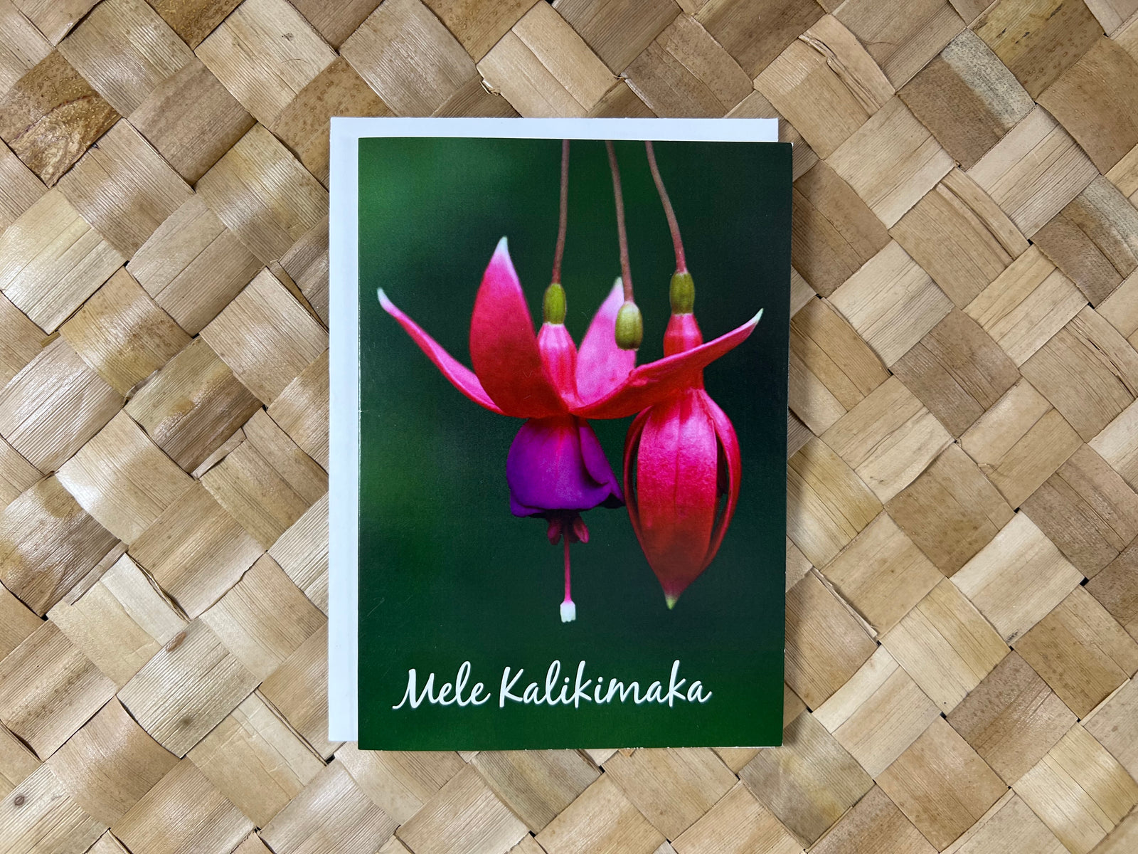 Mele Kalikimaka Card Set - Fuchsia