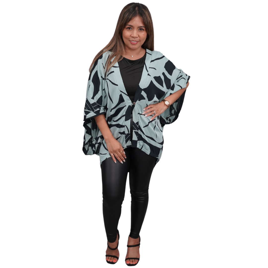 Momi Kimono - Taro in Grey