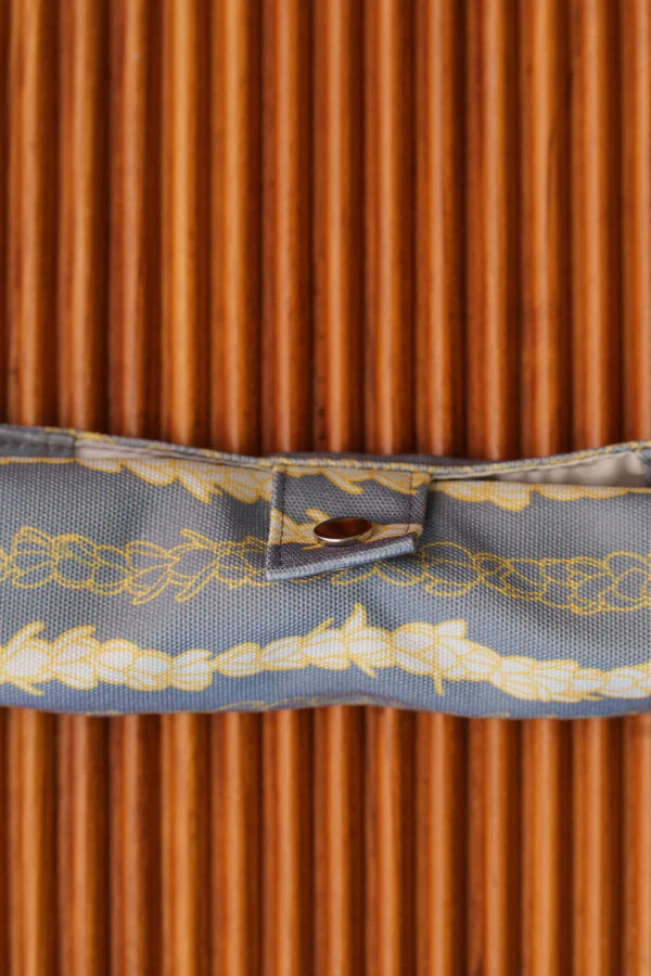 Pīkake Lei Eco-Friendly Bamboo Cutlery Set - Gray
