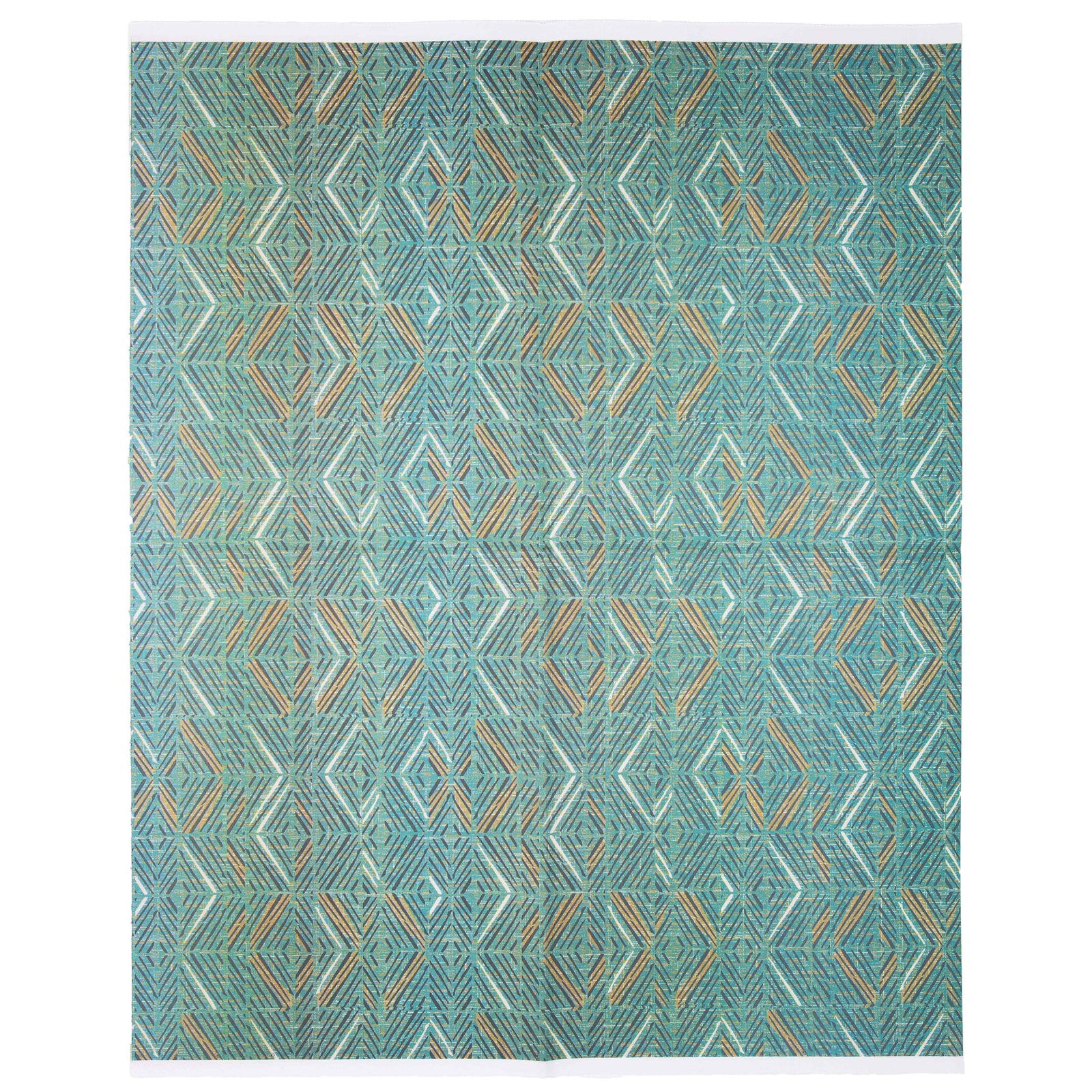 Pop-Up Mākeke - Noho Home - ʻAkahi & Lauaʻe Reversible Wrapping Paper - Laid Flat