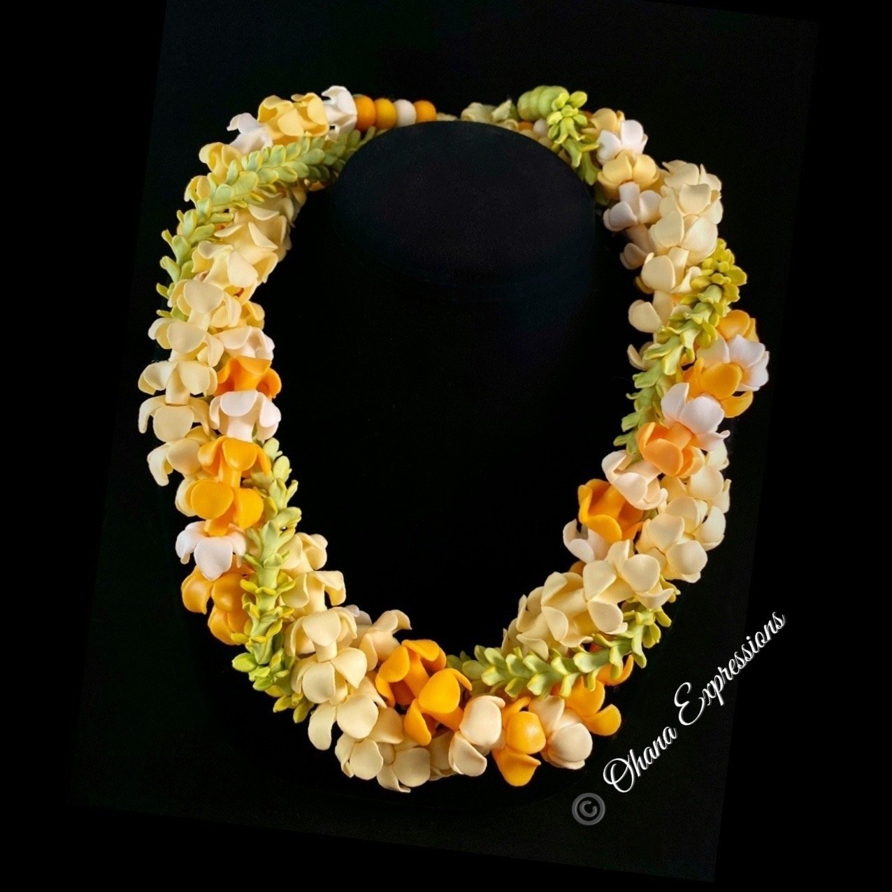 Homemade Mix Puakenikeni Lei - 25in