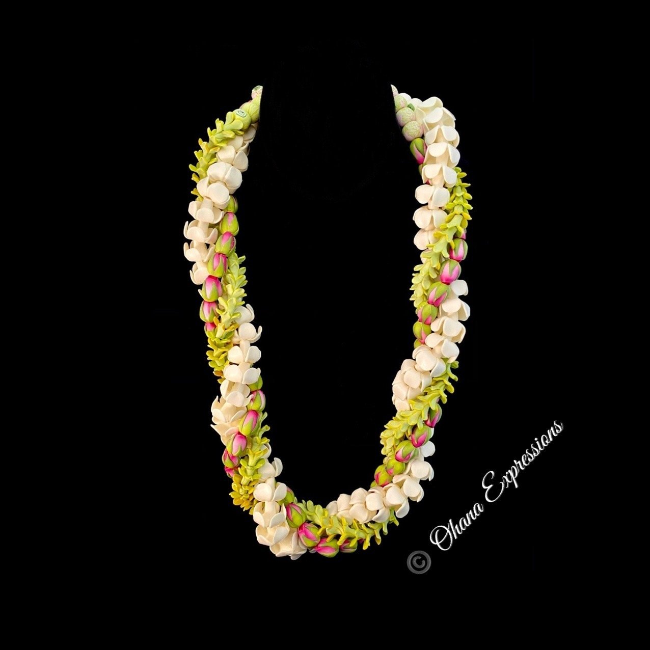 Lokelani Rosebud Lei - 30in