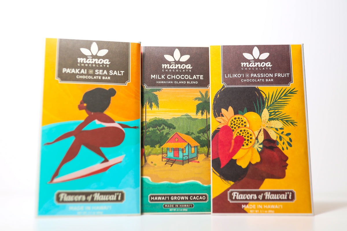 Hawaii Cacao Milk Chocolate Bar