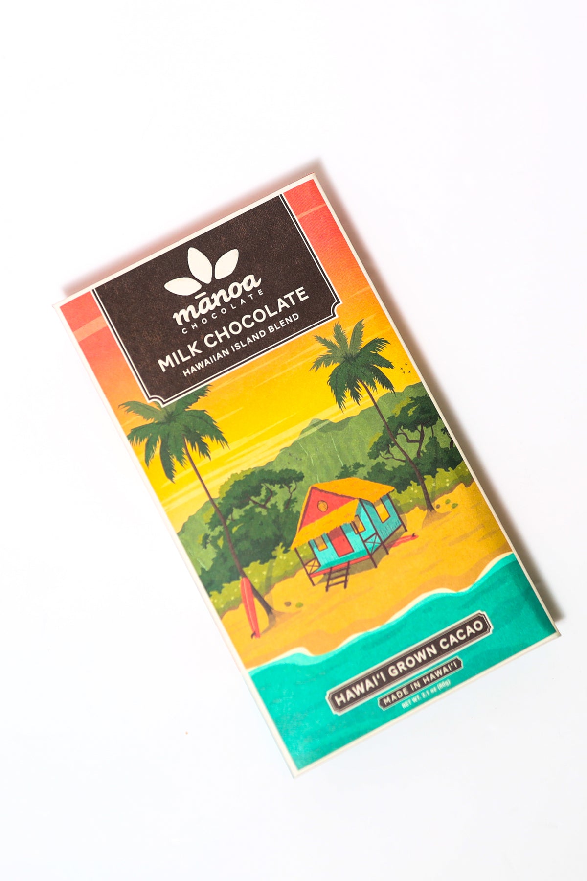 Hawaii Cacao Milk Chocolate Bar – alternate view 2