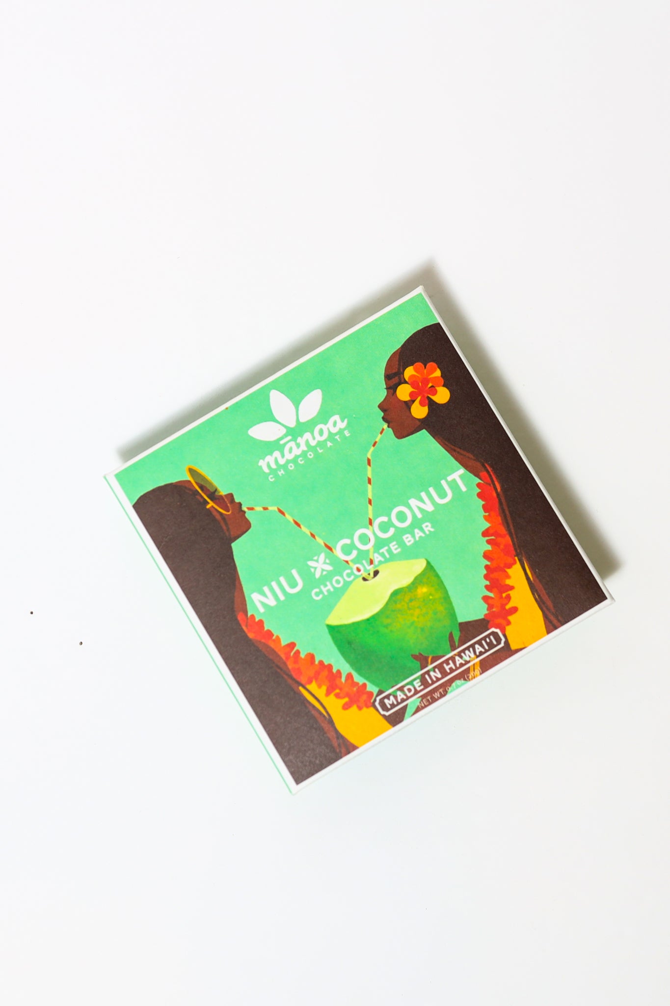 Niu x Coconut Mini Dark Milk Chocolate Bar