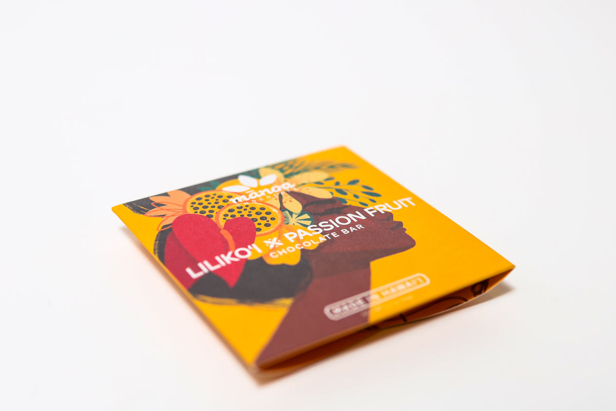 Lilikoʻi x Passion Fruit Mini Dark Chocolate Bar