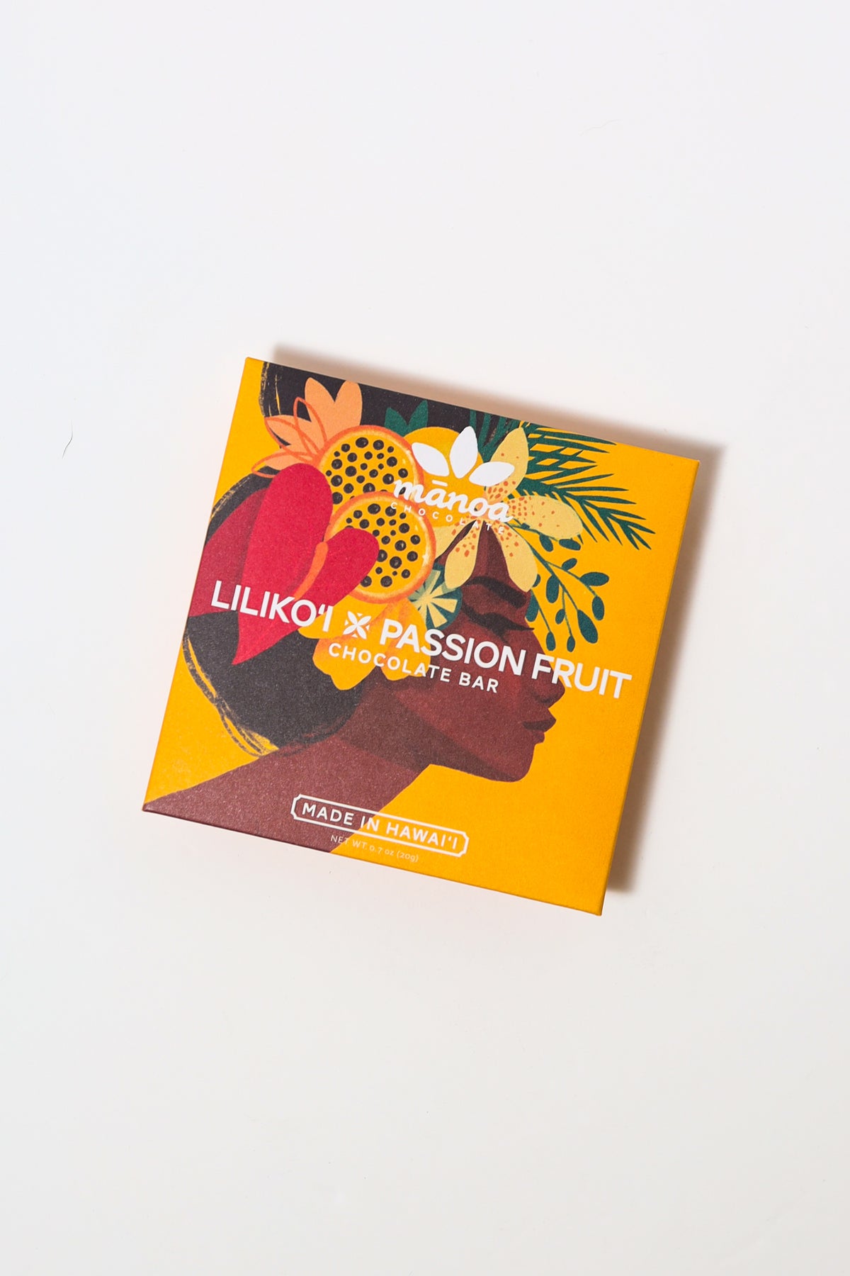 Lilikoʻi x Passion Fruit Mini Dark Chocolate Bar – alternate view 2
