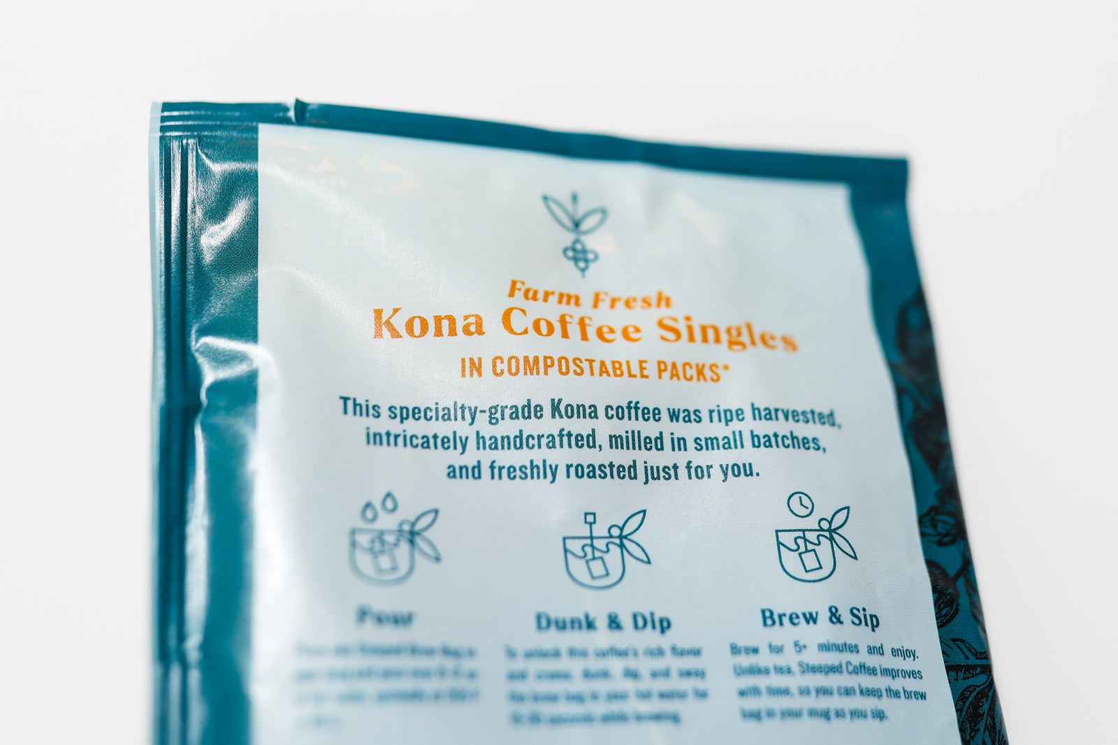 Single Serve Hawaii Aina Blend | 100% Kona Coffee - Medium Roast – alternate view 2