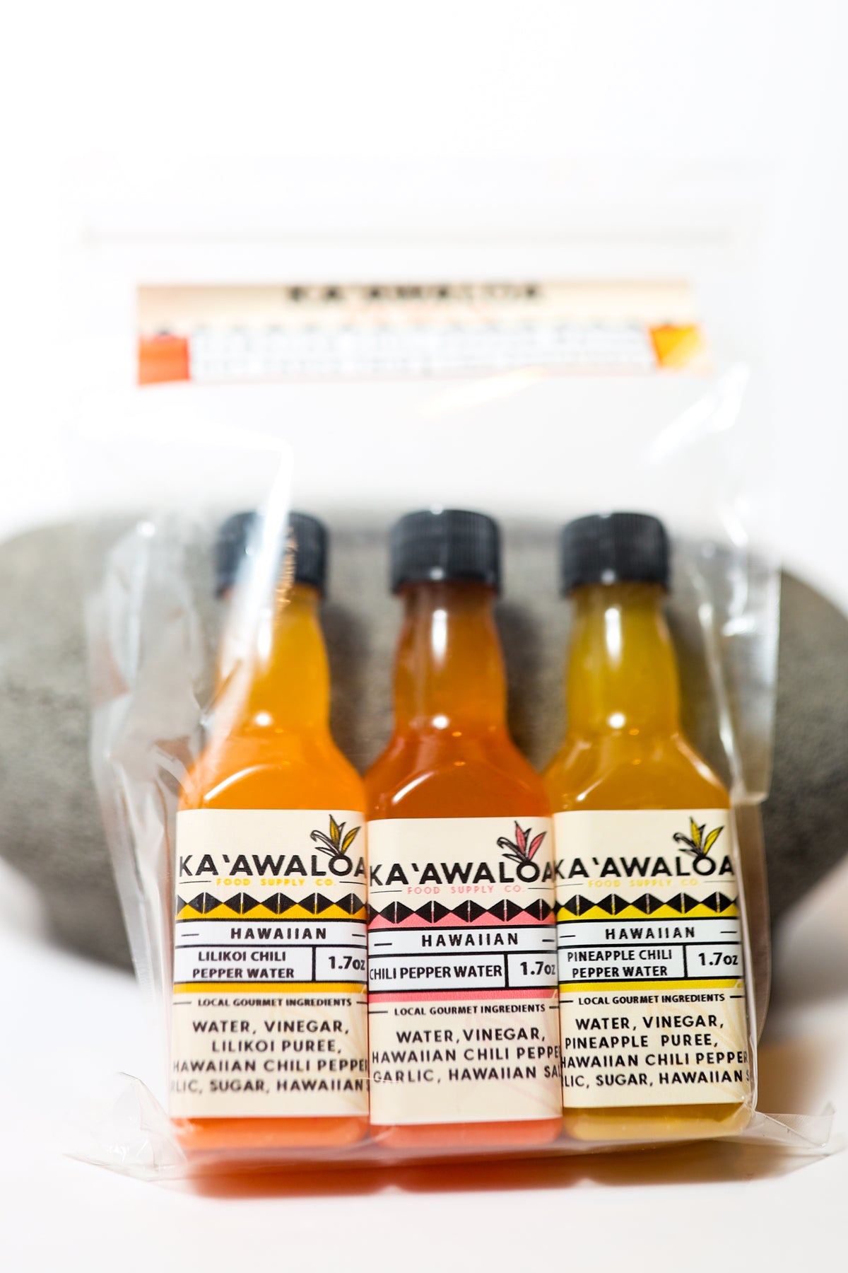 Hawaiian Chili Pepper Sauce Mini Set - Assorted
