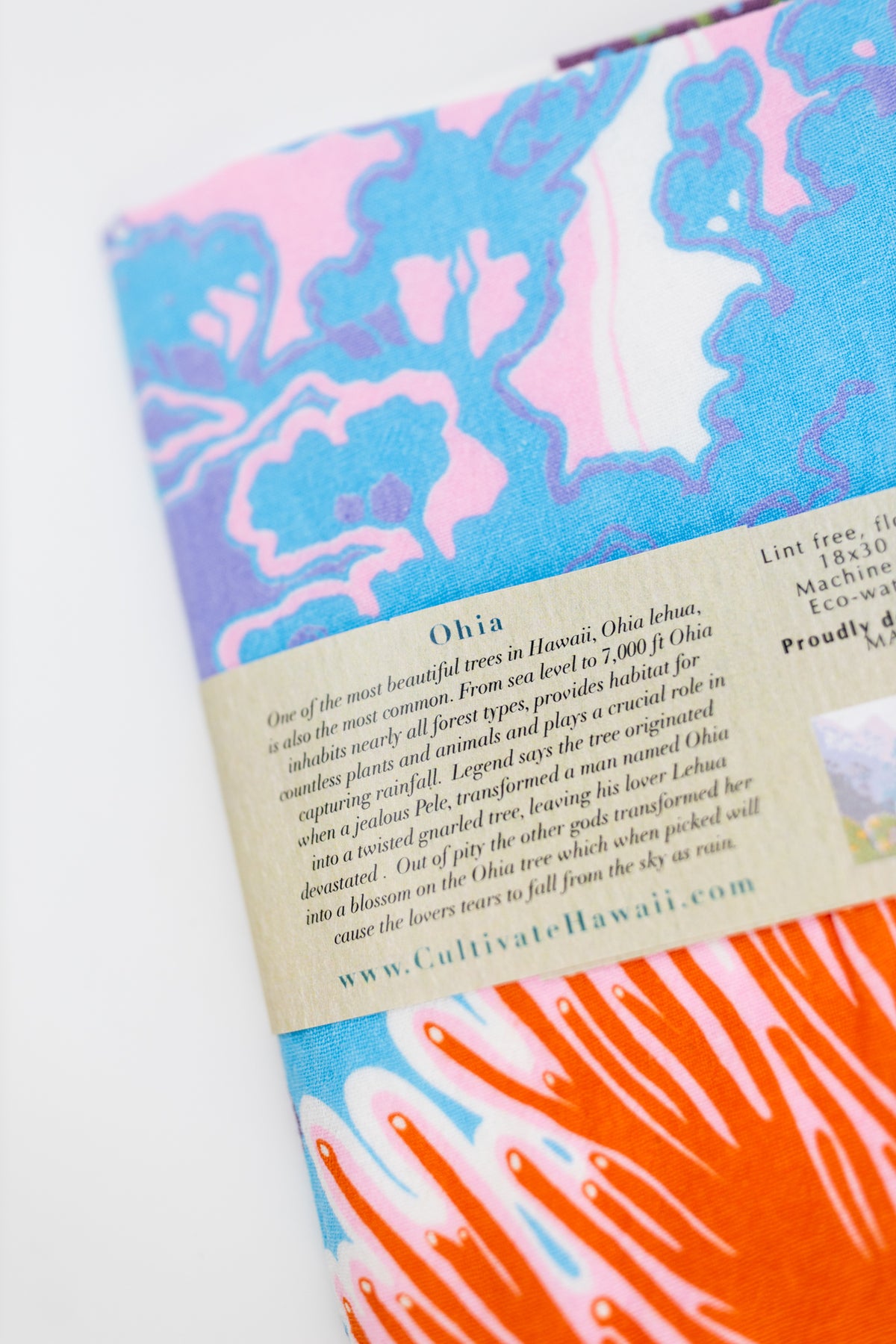 Ohia Tea Towel