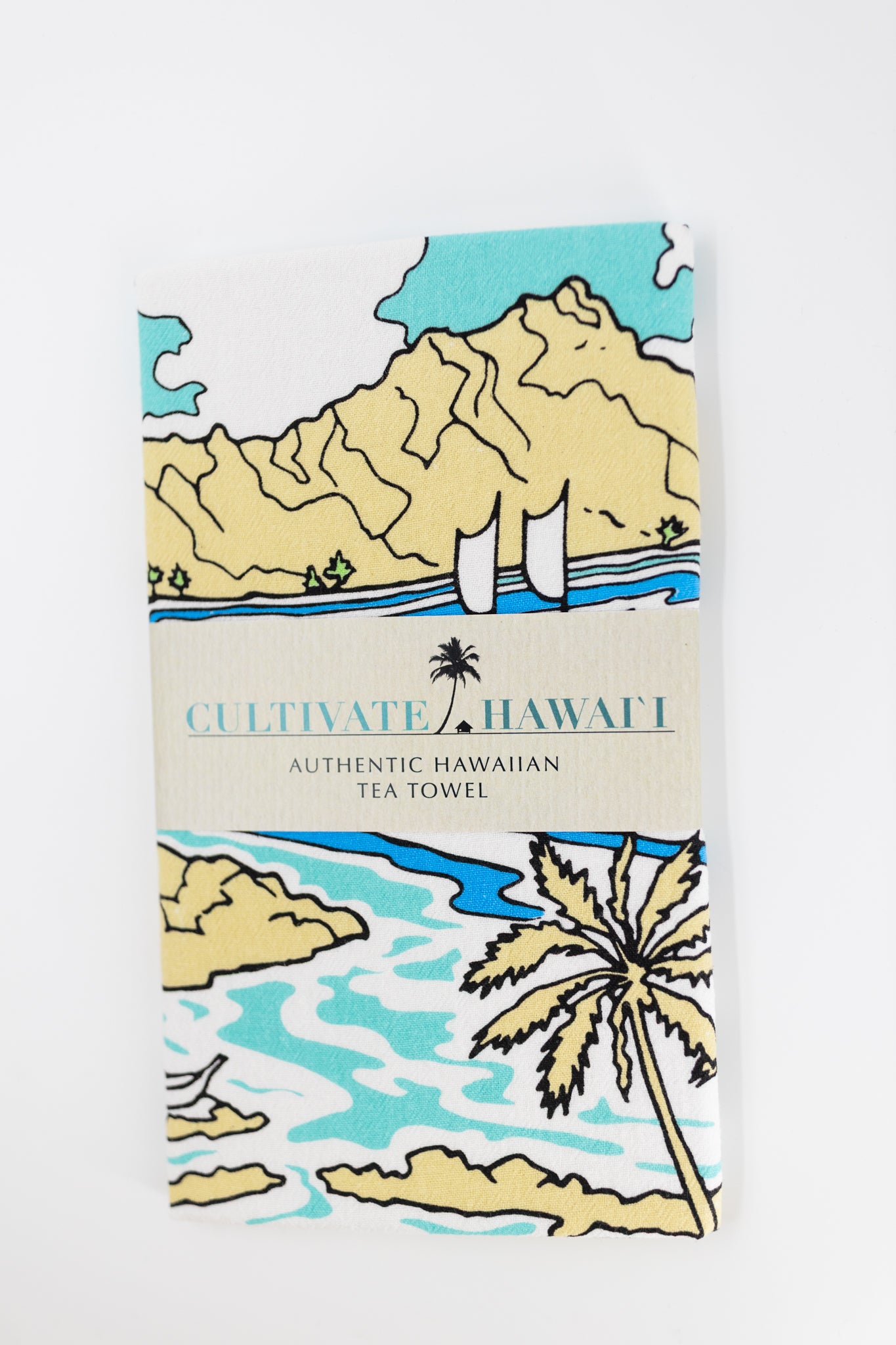Waikiki Tea Towel